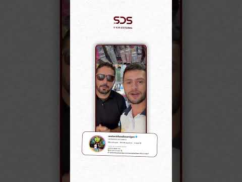 Depoimento em vídeo de Centavinho dos Amigos, cliente SDS